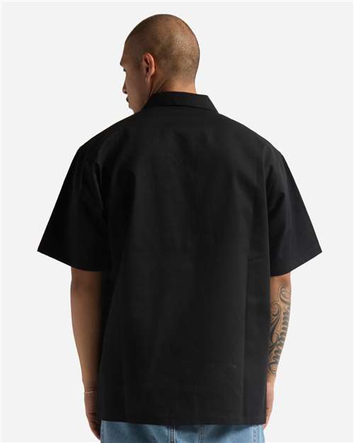 Shaka Wear Unisex Quarter-Zip Short Sleeve Work Shirt thumbnail 3