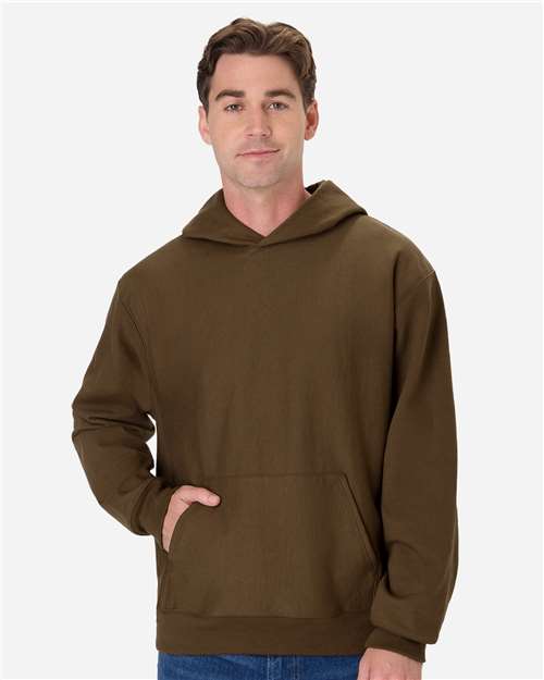 Hanes Unisex Beefy® Sweats Premium Heavyweight Hooded Sweatshirt thumbnail 2