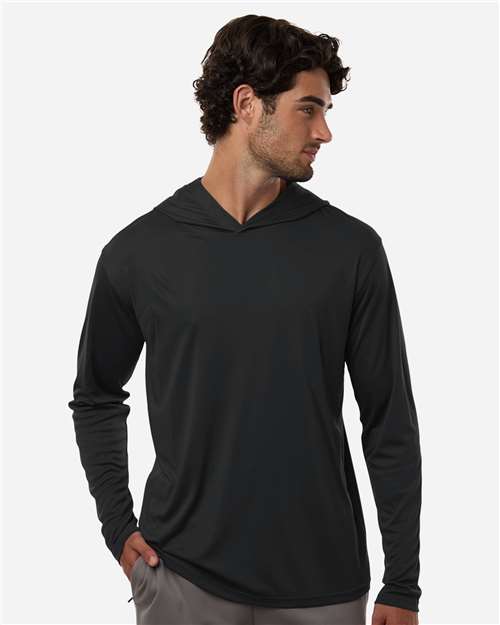 AllPro Unisex Pro-Lock Performance Hooded Long Sleeve T-Shirt thumbnail 2