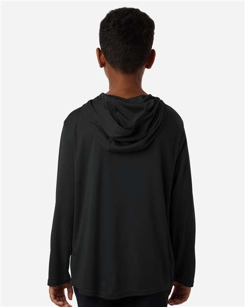 AllPro Youth Pro-Lock Performance Hooded Long Sleeve T-Shirt thumbnail 5