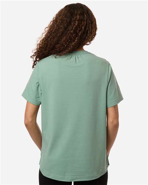 Devon & Jones Women's Seaton Pebble Textured Polo thumbnail 5
