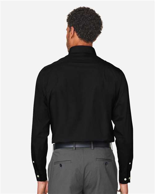 Devon & Jones Men's CrownLux Performance® Spencer Poplin Dress Shirt thumbnail 5