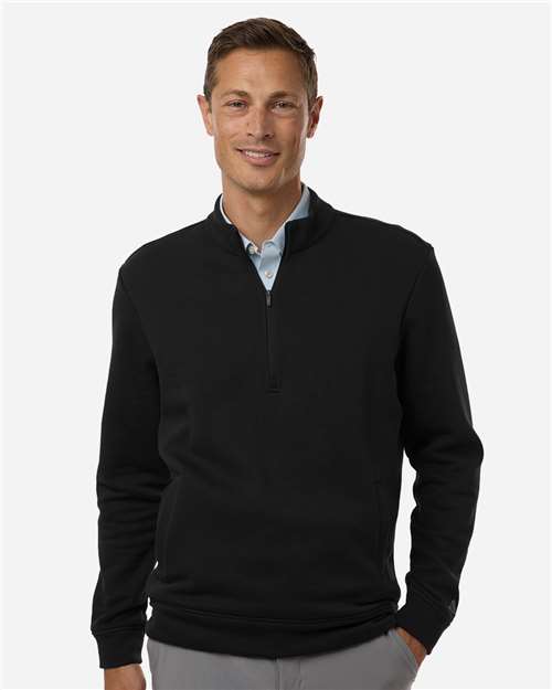 Adidas Men's Elevated Fleece Quarter-Zip Pullover thumbnail 2