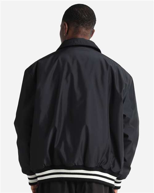Shaka Wear Unisex Collared Varsity Jacket thumbnail 5