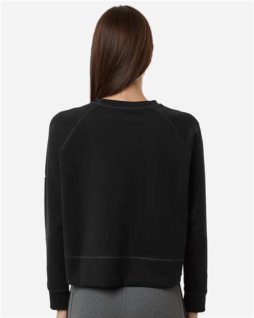 Adidas Women's Beyond Side-Snap Crewneck Sweatshirt thumbnail 5