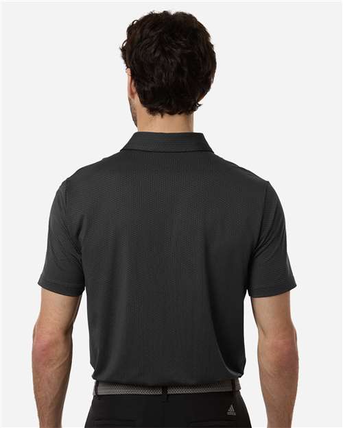 Adidas Men's Performance Textured Polo thumbnail 5