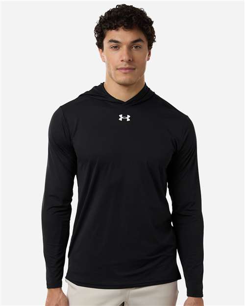 Under Armour Men's Team Vanish Hooded Long Sleeve T-Shirt thumbnail 2