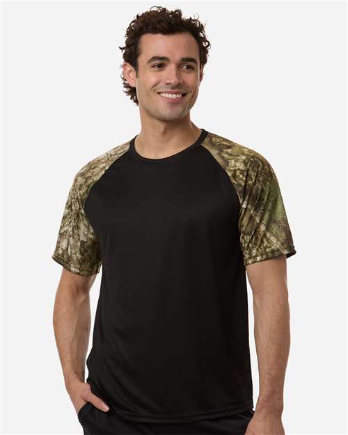 RealTree Unisex Realtree® Performance Colorblock T-Shirt thumbnail 2