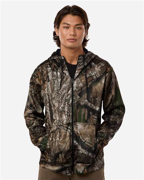 RealTree Unisex Realtree® Performance Full-Zip Hooded Sweatshirt thumbnail 2