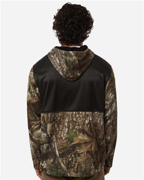 RealTree Unisex Realtree® Performance Colorblocked Full-Zip Hooded Sweatshirt thumbnail 5