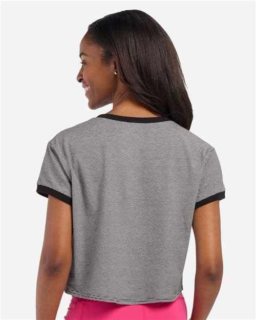 Boxercraft Women's Striped Tie Front T-Shirt thumbnail 5