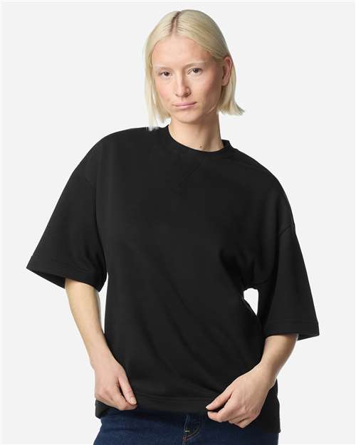 American Apparel Unisex French Terry Oversized Boxy Tee thumbnail 2