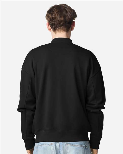 American Apparel Unisex French Terry Bomber Jacket thumbnail 5