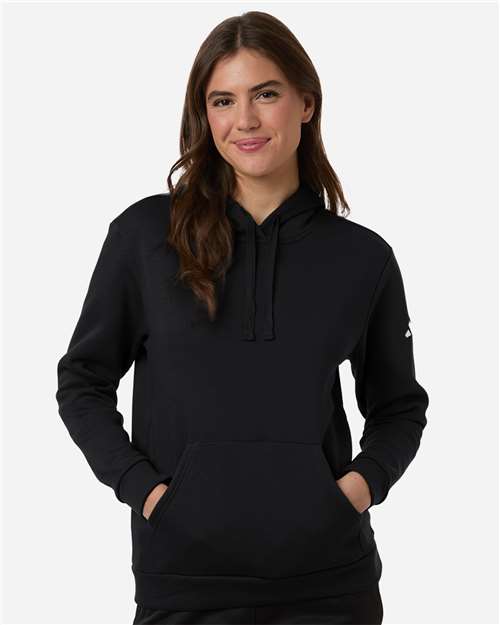Adidas Women's Fleece Hooded Sweatshirt thumbnail 2
