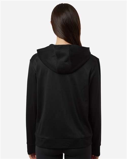 Adidas Women's Game & Go Fleece Full-Zip Hooded Sweatshirt thumbnail 5