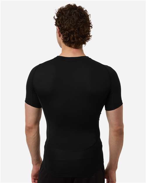 Adidas Men's Techfit Compression T-Shirt thumbnail 5