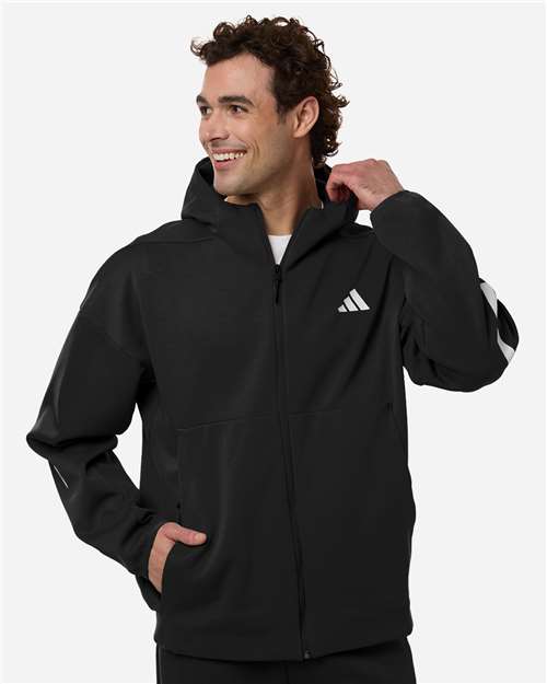 Adidas Men's Z.N.E Full-Zip Hooded Sweatshirt thumbnail 2