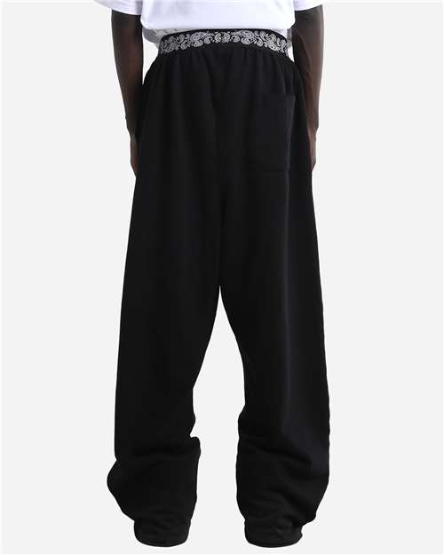 Shaka Wear Unisex Paisley Bandit Sweatpants thumbnail 3