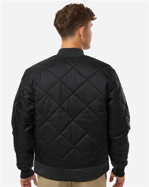 Dickies Men's Diamond Quilted Jacket thumbnail 5