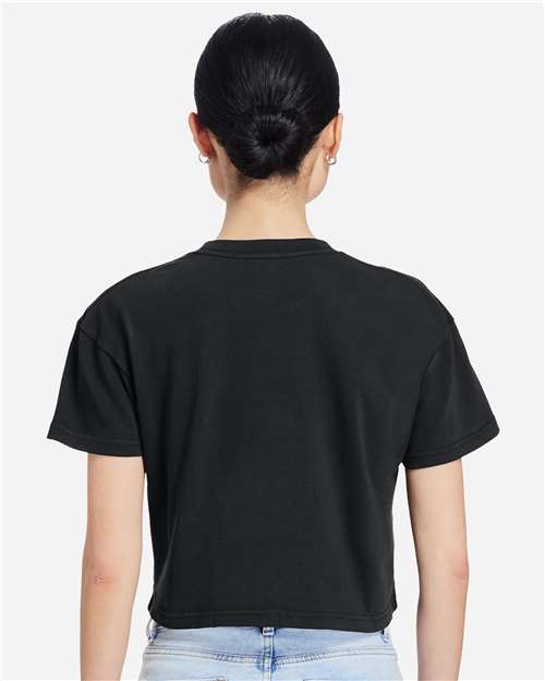 Lane Seven Women's Garment-Dyed Urban Cropped Tee thumbnail 5