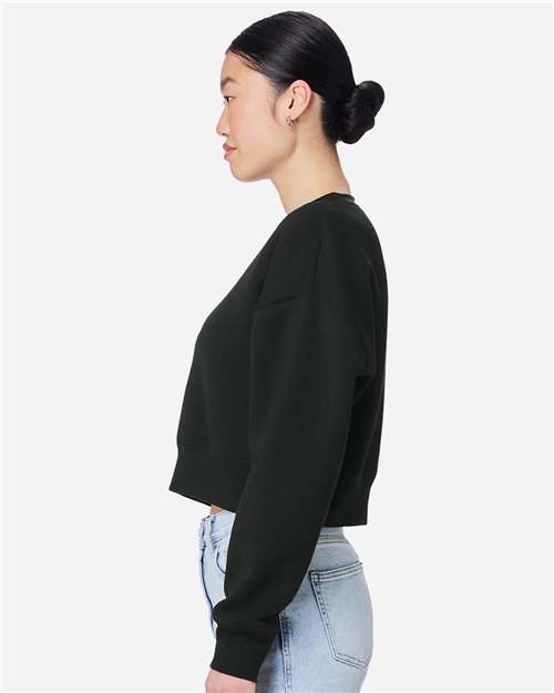 Lane Seven Women's Relaxed Cropped Crewneck Sweatshirt thumbnail 6