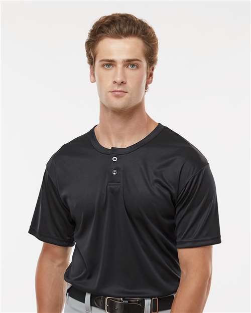 Alleson Athletic Men's B-Core Placket Jersey thumbnail 2