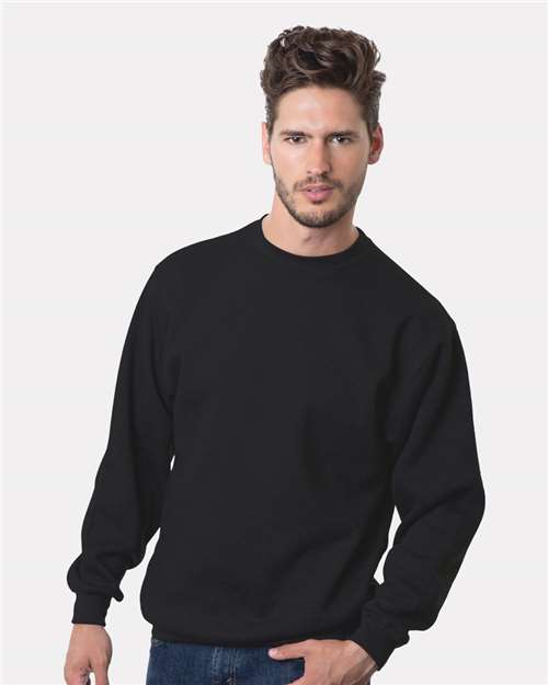 Bayside Unisex USA-Made Crewneck Sweatshirt thumbnail 2