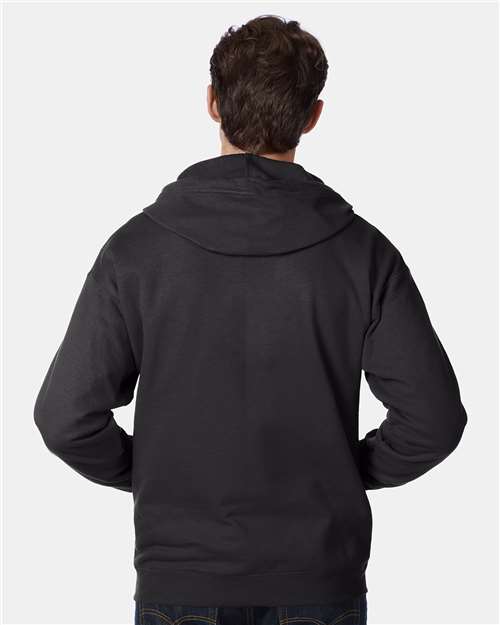 Hanes Unisex EcoSmart® Full-Zip Hooded Sweatshirt thumbnail 5