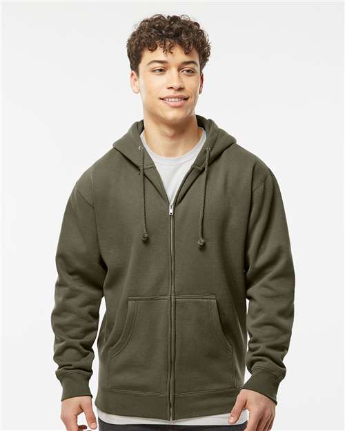 Independent Trading Co. Unisex Heavyweight Full-Zip Hooded Sweatshirt thumbnail 2