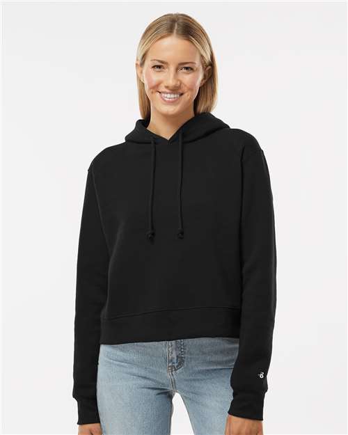 Badger Women's Crop Hooded Sweatshirt thumbnail 2