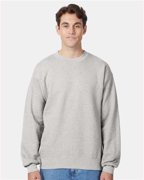 Hanes Unisex Ultimate Cotton® Crewneck Sweatshirt thumbnail 2