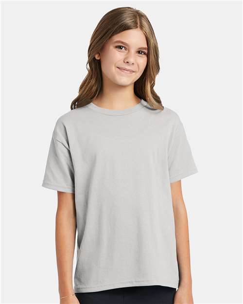 Hanes Youth EcoSmart® T-Shirt thumbnail 2