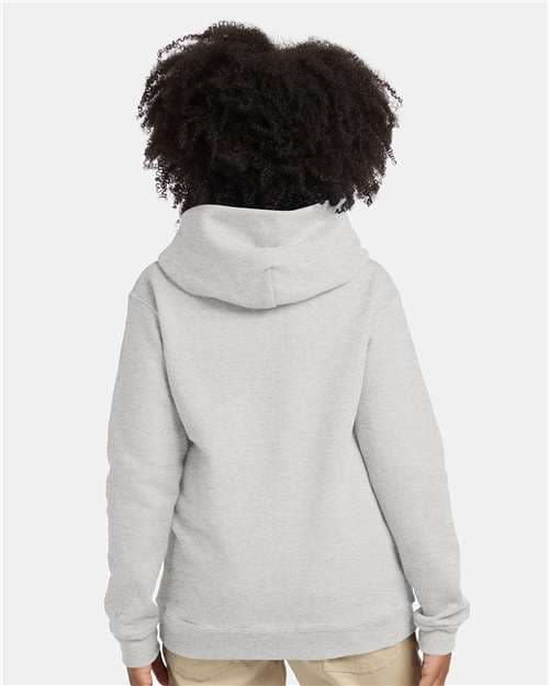 Hanes Youth EcoSmart® Hooded Sweatshirt thumbnail 5