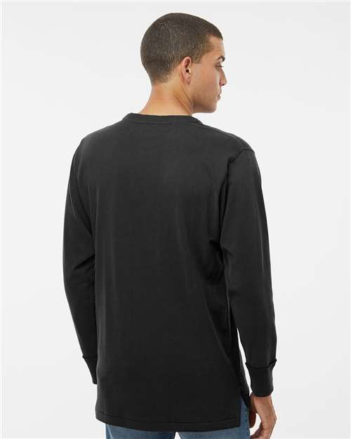 J. America Men's Vintage Brushed Jersey Henley thumbnail 5