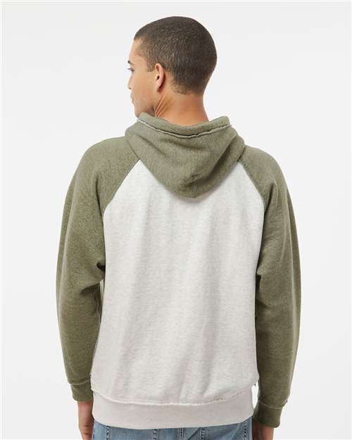 J. America Men's Vintage Heather Hooded Sweatshirt thumbnail 5