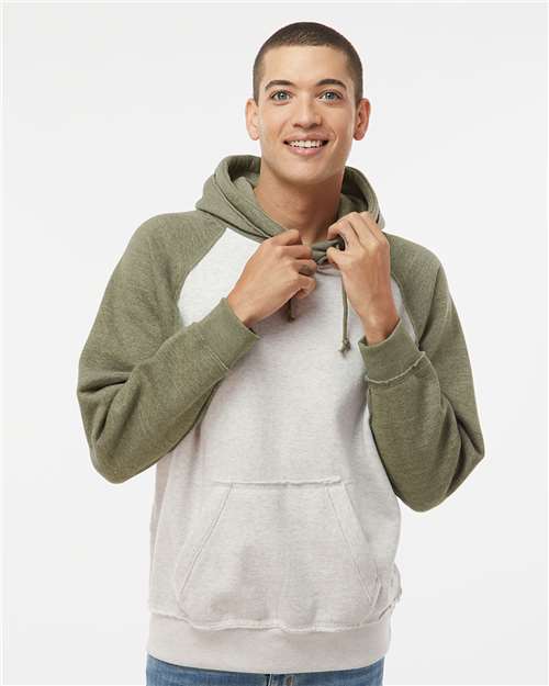 J. America Men's Vintage Heather Hooded Sweatshirt thumbnail 2
