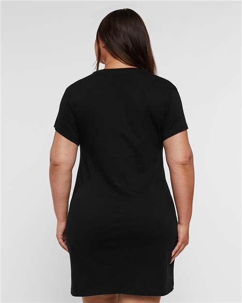 LAT Women's Fine Jersey V-Neck Coverup thumbnail 5