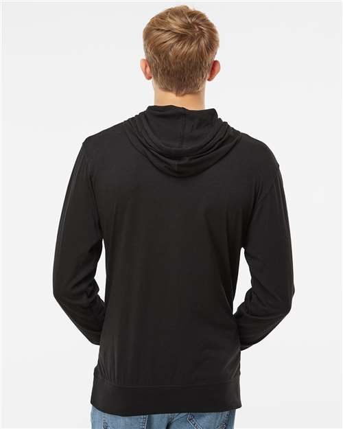 Independent Trading Co. Unisex Lightweight Hooded Pullover T-Shirt thumbnail 5