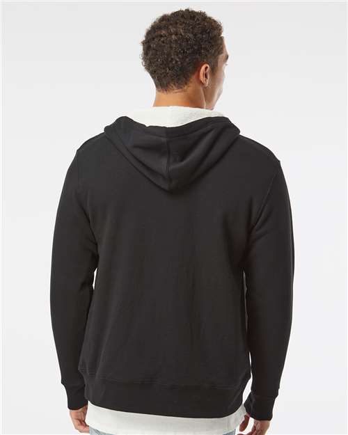 Independent Trading Co. Unisex Sherpa-Lined Hooded Sweatshirt thumbnail 5