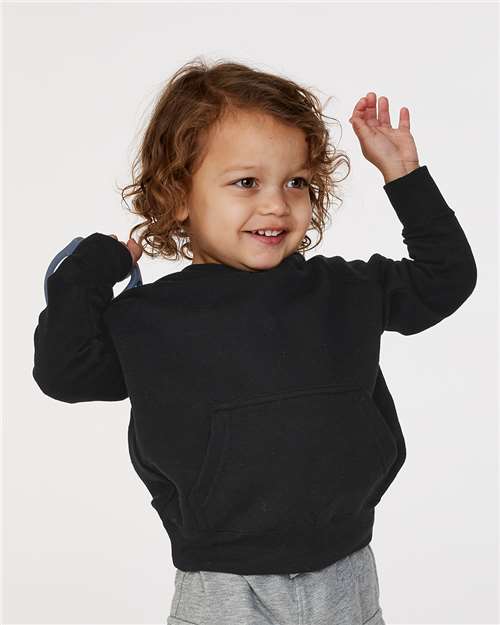 Independent Trading Co. Toddler Special Blend Hooded Raglan Sweatshirt thumbnail 2
