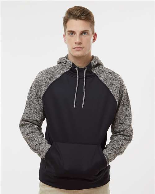 J. America Men's Colorblocked Cosmic Fleece Hooded Sweatshirt thumbnail 2
