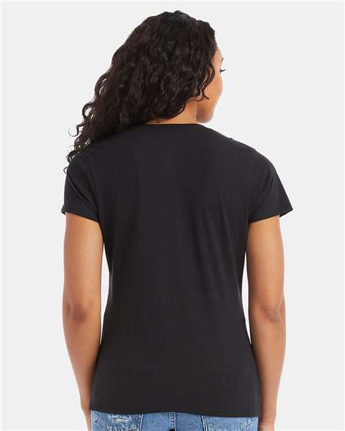 Hanes Women's Perfect-T Triblend V-Neck T-Shirt thumbnail 5