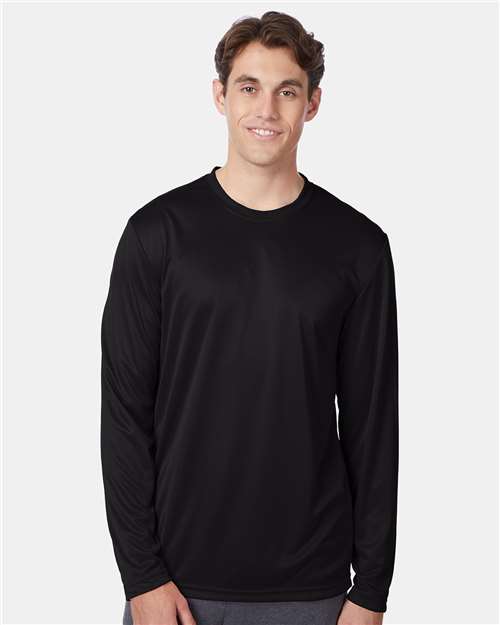 Hanes Unisex Cool DRI® Long Sleeve Performance T-Shirt thumbnail 2