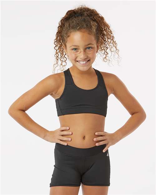 Badger Girls' Pro-Compression Shorts thumbnail 2