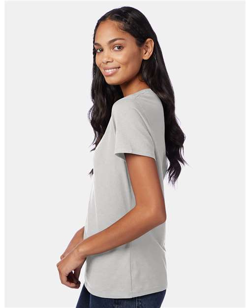 Hanes Women's Perfect-T V-Neck T-Shirt thumbnail 5