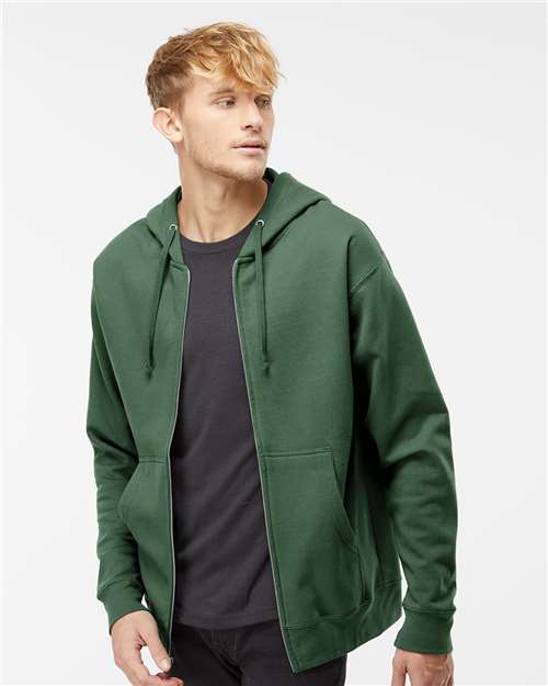 Independent Trading Co. Unisex Midweight Full-Zip Hooded Sweatshirt thumbnail 2