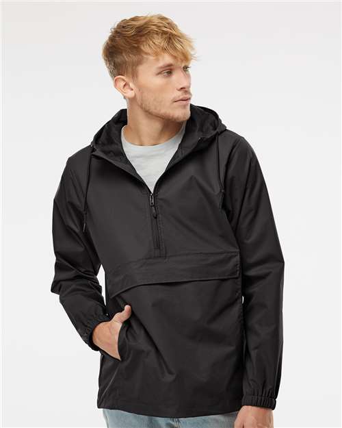 Independent Trading Co. Men's Nylon Anorak thumbnail 2