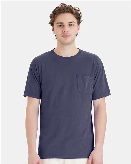 ComfortWash by Hanes Unisex Garment-Dyed Pocket T-Shirt thumbnail 2