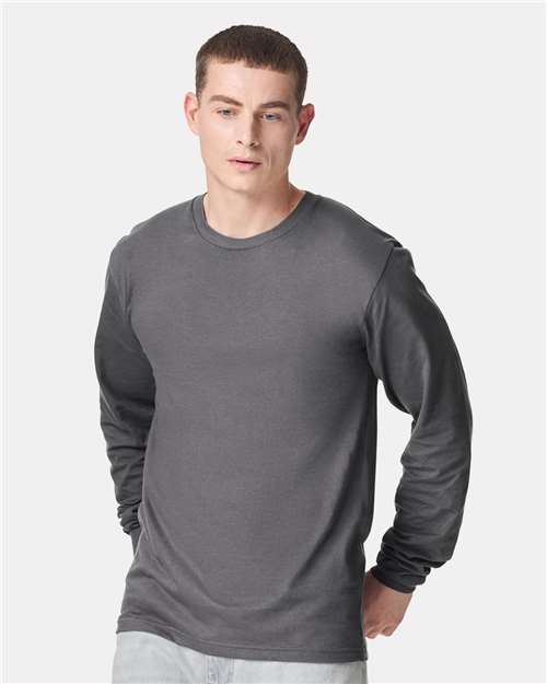American Apparel Unisex Fine Jersey Long Sleeve Tee thumbnail 2