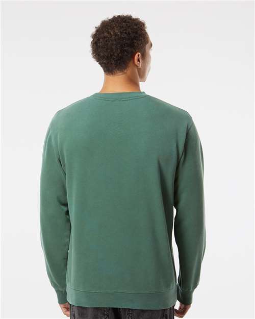 Independent Trading Co. Unisex Midweight Pigment-Dyed Crewneck Sweatshirt thumbnail 5